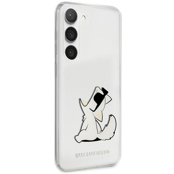 Karl Lagerfeld KLHCS23MCFNRC S23+ S916 transparente Hardcase Choupette Fun
