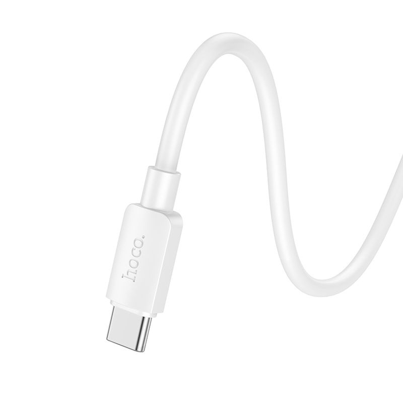 HOCO kabel Typ C do Typ C Hyper Power Delivery 100W X96 1m biały