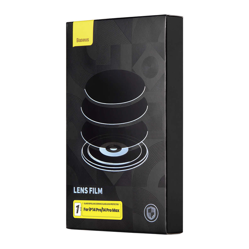 Kamera-Hartglas für iPhone 14 Pro / 14 Pro Max Baseus + Montageset
