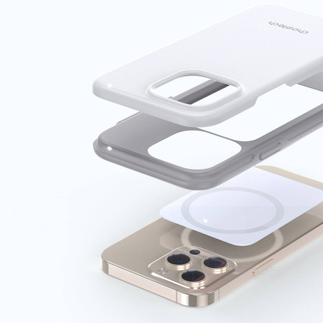 Choetech MFM Anti-Drop Case Hülle für iPhone 13 Pro weiß (PC0113-MFM-WH)