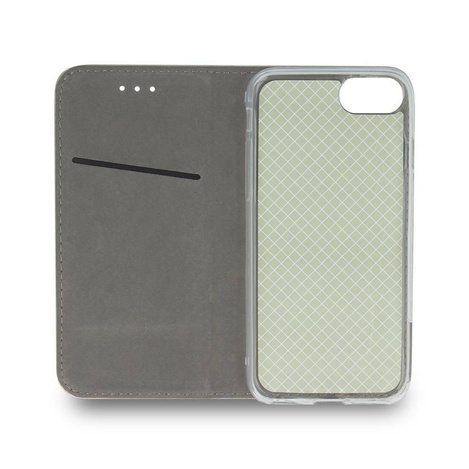Etui Smart Magnetic do Motorola Moto E13 burgundowe