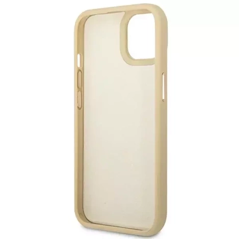 Original Handyhülle IPHONE 14 PLUS Guess Croco Collection gold