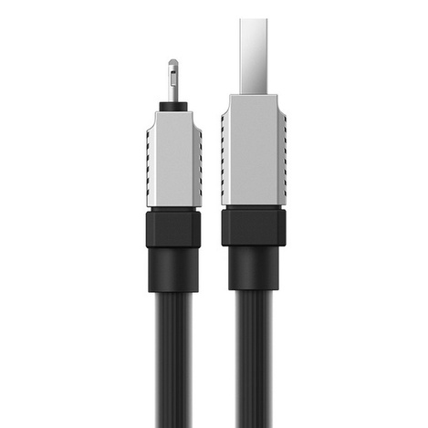 USB - Lightning 2.4A 1m cable Baseus CoolPlay - black