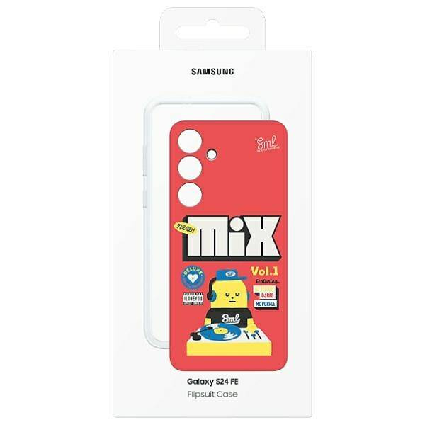 Etui Samsung EF-MS721CREGWW S24 FE S721 czerwony/red Flipsuit Case