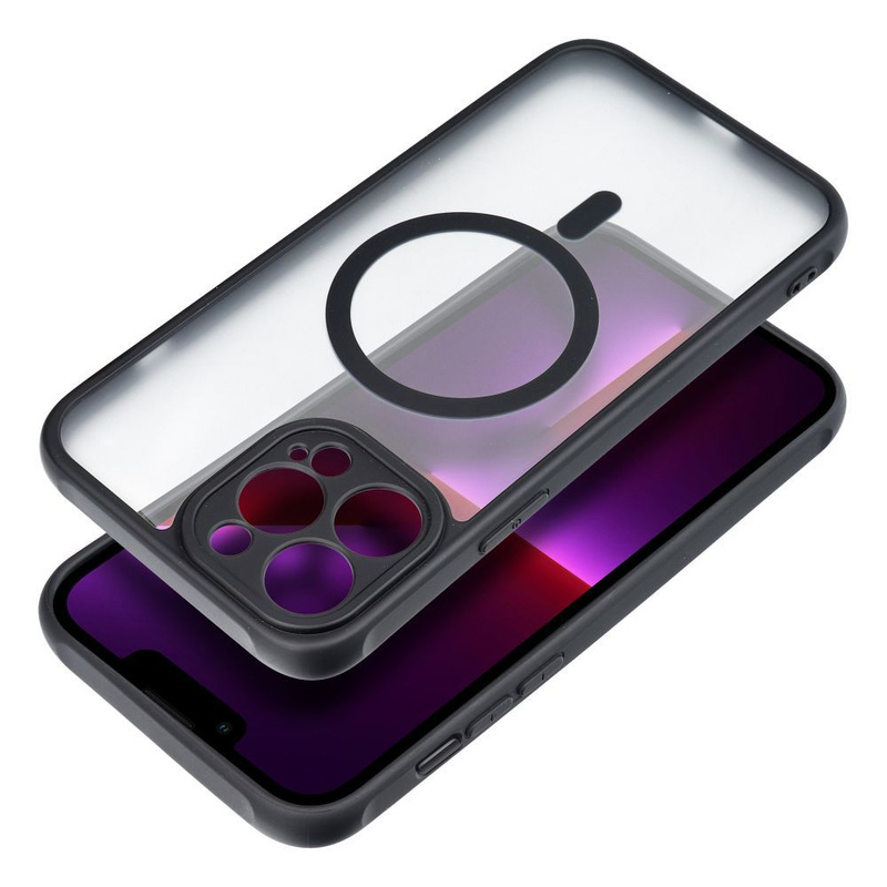 Futerał Full Matte Mag Cover kompatybilny z MagSafe do IPHONE 13 PRO MAX czarny