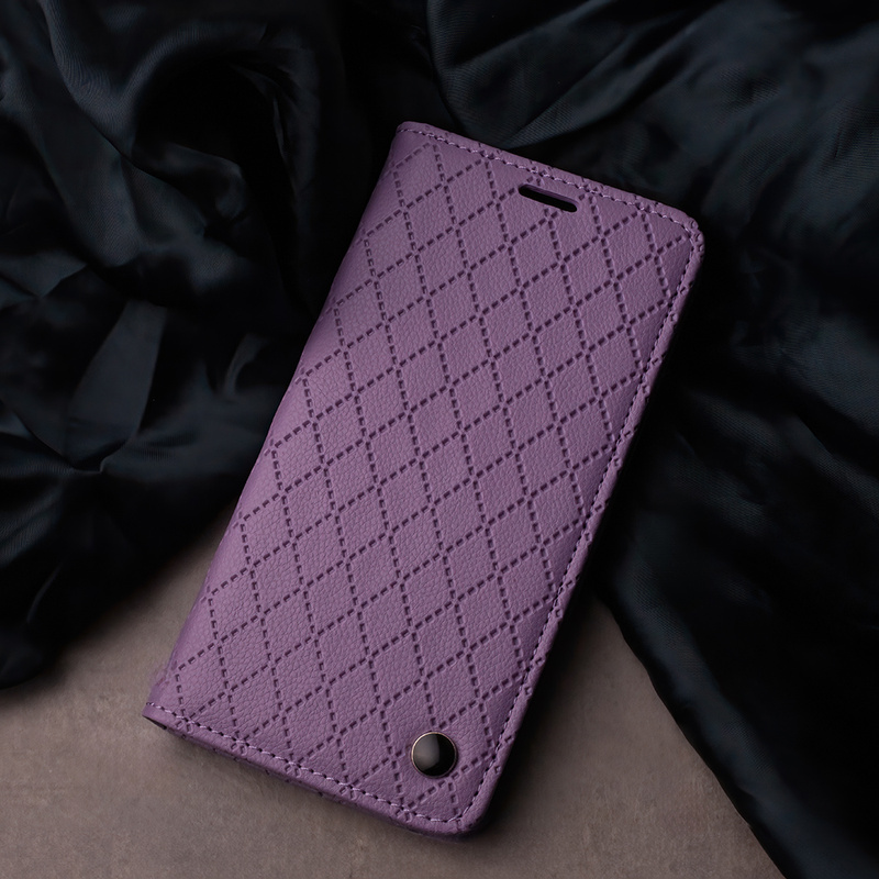 Etui Smart Caro do iPhone 16 Plus 6,7" fioletowe