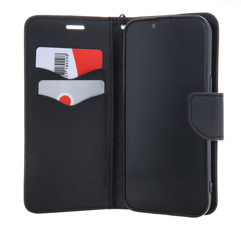 Etui Smart Fancy do iPhone 16 Pro 6,3&quot; czarne