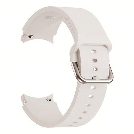 Pasek Tech-Protect Silicone do Samsung Galaxy Watch 4 / 5 / 5 Pro / 6 / 7 / FE - beżowy