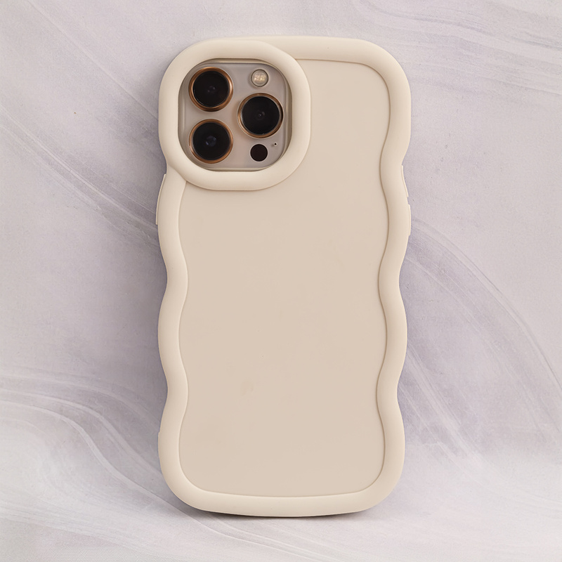 Nakładka Candy do iPhone 16 6,1&quot; beżowa