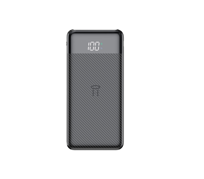 Bateria zewnętrzna (Powerbank) VEGER L11 - 10 000mAh LCD czarny (W1087)