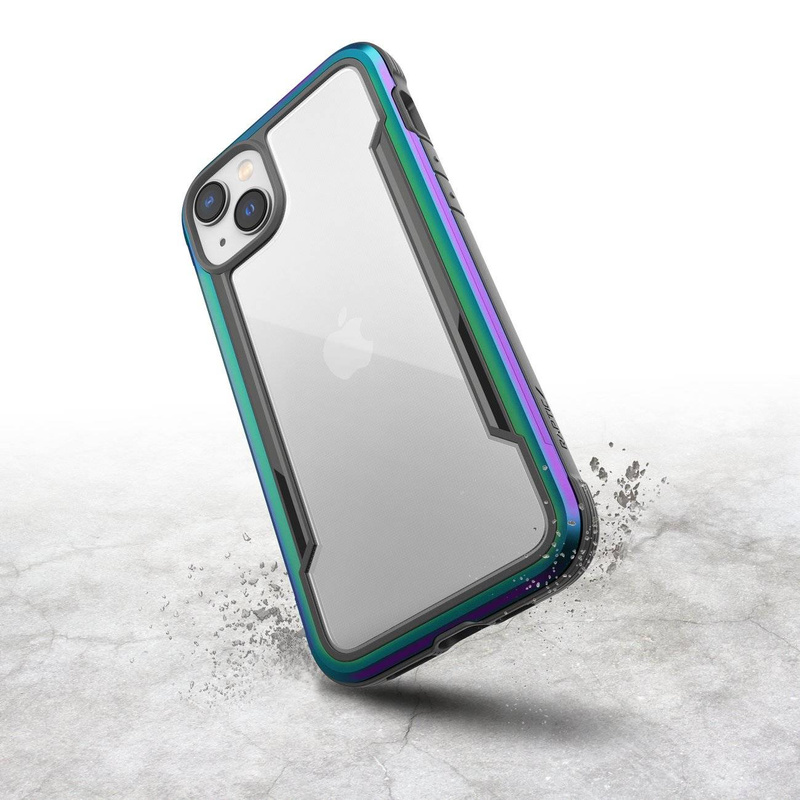 Raptic X-Doria Shield Case für iPhone 14 Plus opale Hülle