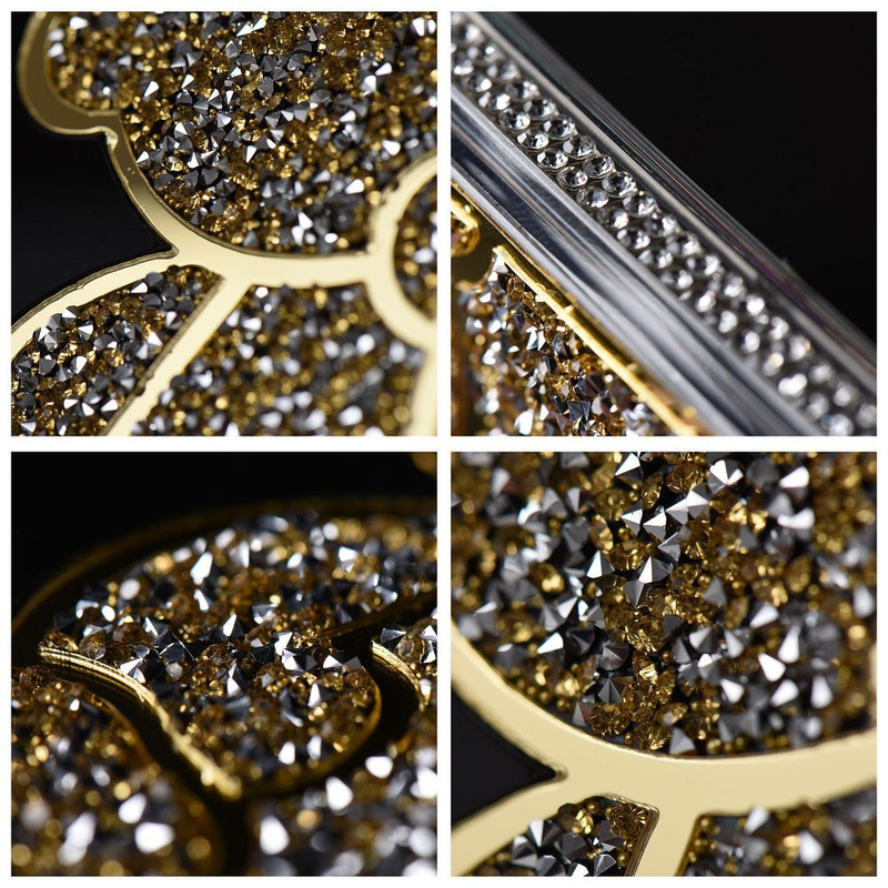 Futerał TEDDY BEAR do SAMSUNG S25 FE złoty