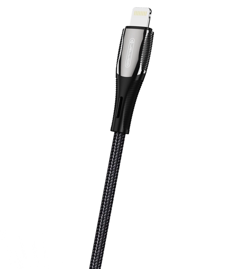 JELLICO kabel B18 Lightning 3.1A 1M Czarny