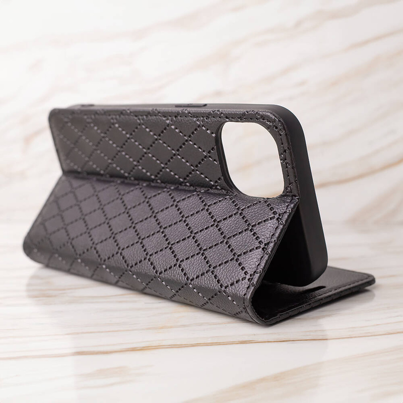 Etui Smart Caro do Samsung A40 czarne