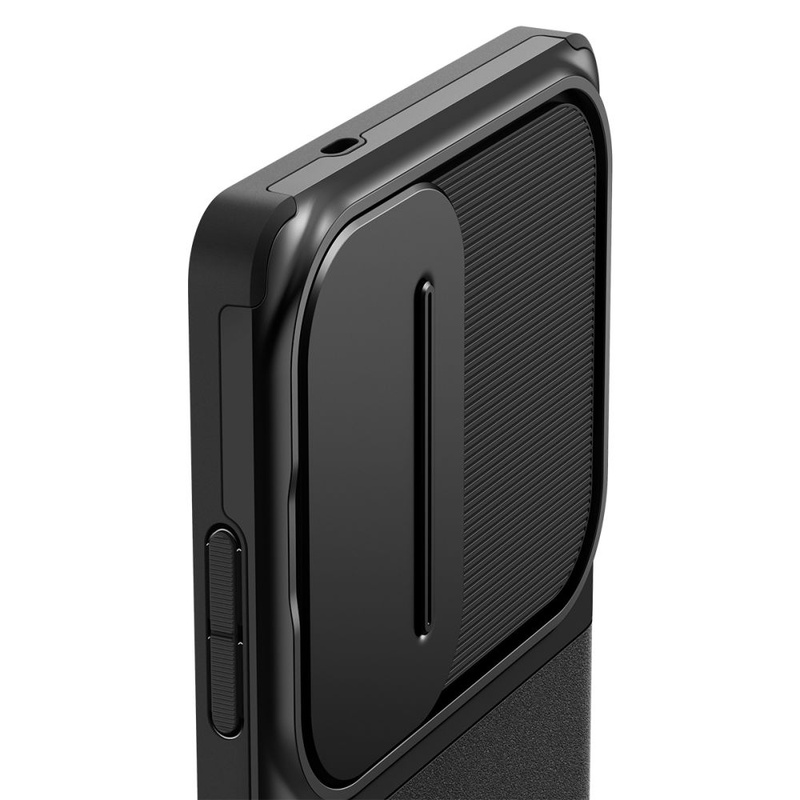 Spigen nakładka Optik Armor do Samsung Galaxy S25 Ultra Czarna