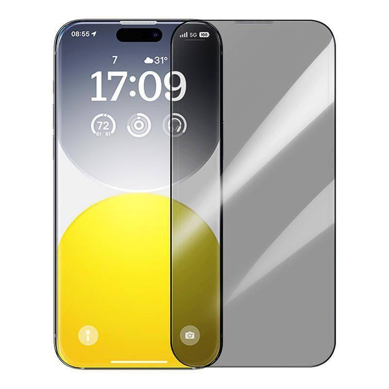 Gehärtetes Glas APPLE IPHONE 15 PRO Baseus Diamond Glass Privatisierung