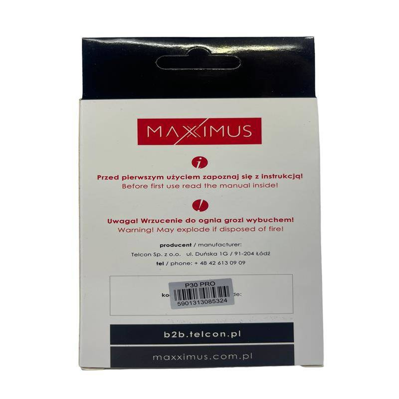 Battery for HUAWEI P30 PRO / MATE 20 PRO 4100 mAh Maxximus HB486486ECW