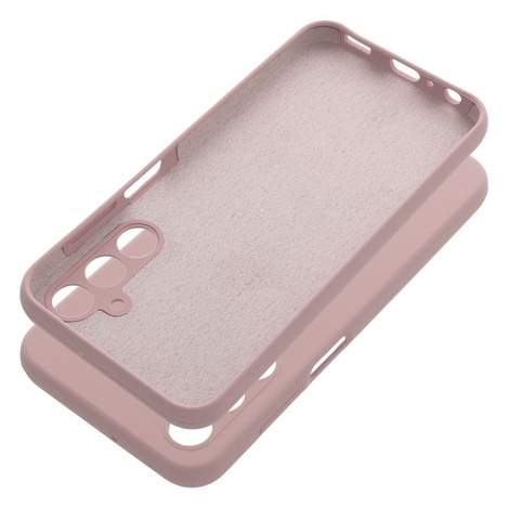 Futerał SILICONE 2mm do SAMSUNG A25 5G pudrowy róż