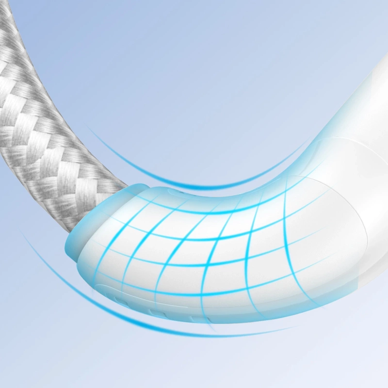 Joyroom USB-Kabel - Micro-USB 2.4A Surpass-Serie für schnelles Aufladen und Datenübertragung 2 m weiß (S-UM018A11)