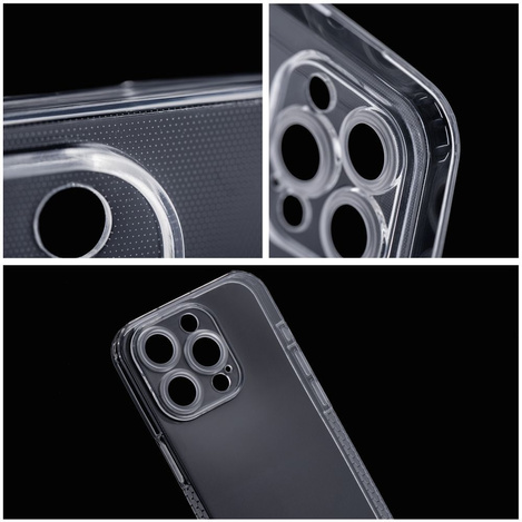 Futerał CLEAR CASE 1,5 mm GRID do IPHONE 15 Pro Max transparentny