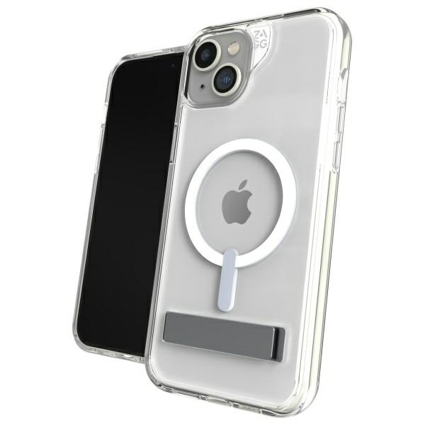 Etui ZAGG Crystal Palace Snap Kickstand   MagSafe do iPhone 15 Plus przezroczysty/clear