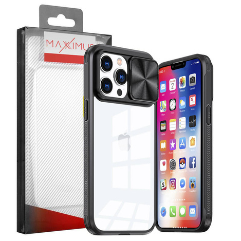 Schutzhülle IPHONE 14 PLUS MX CamSlider schwarz