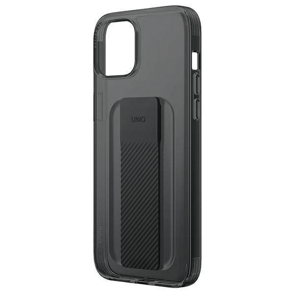 UNIQ etui Heldro Mount iPhone 14 Plus 6,7" czarny/vapour smoke