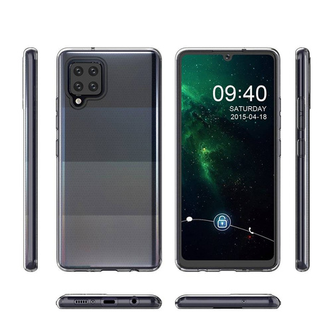 Żelowy pokrowiec etui Ultra Clear 0.5mm Samsung Galaxy A12 przezroczysty