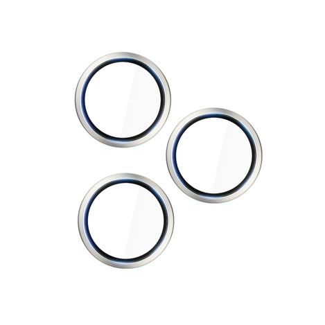 Apple iPhone 15 Pro - HARDY Lens Protection Pro White