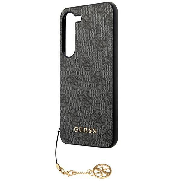 Oryginalne Etui GUESS hardcase 4G Charms Collection GUHCSA35GF4GGR do Samsung Galaxy A35 czarny