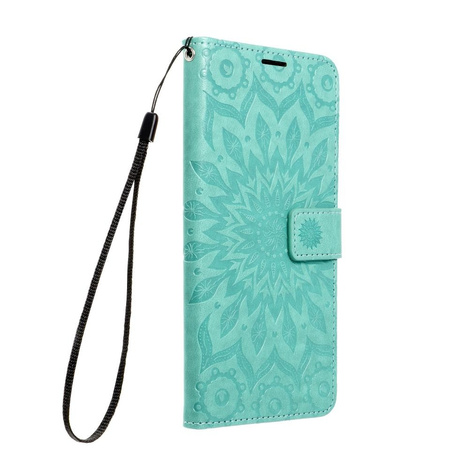 Kabura MEZZO Book do SAMSUNG A13 5G / A04S mandala zielony