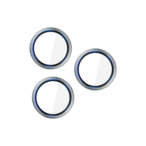 Apple iPhone 16 Pro /16 Pro Max- HARDY Lens Protection Pro Titanium Silver