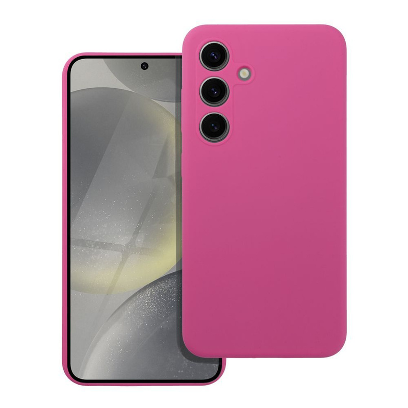 Futerał SILICONE 2mm do SAMSUNG S25 Ultra róż