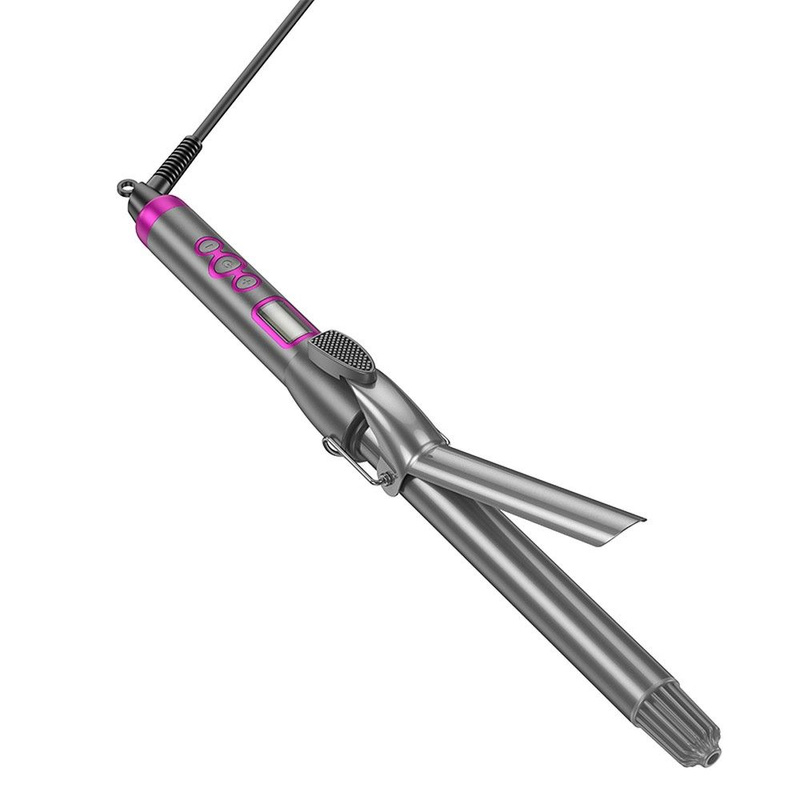 HOCO lokówka do włosów z wyświetlaczem HP43 szara