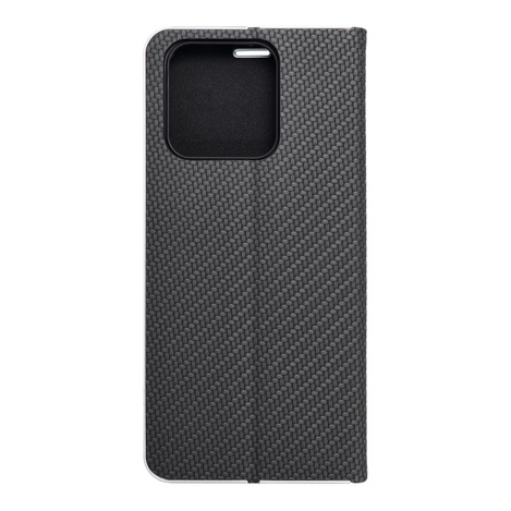 Kabura LUNA Book Carbon do XIAOMI Redmi 10C czarny