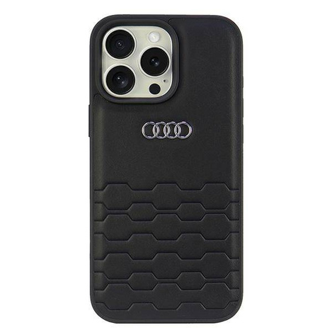 Audi nakładka Synthetic Leather do iPhone 16 Pro 6.3" czarna