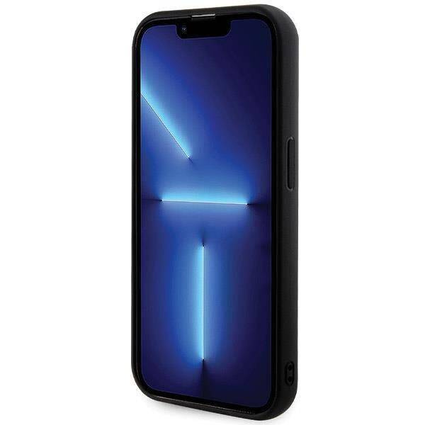 Guess nakładka do iPhone 13 Pro 6,1&quot; GUHCP13LPSFDGSK HC SEQUIN SCRIPT METAL czarna