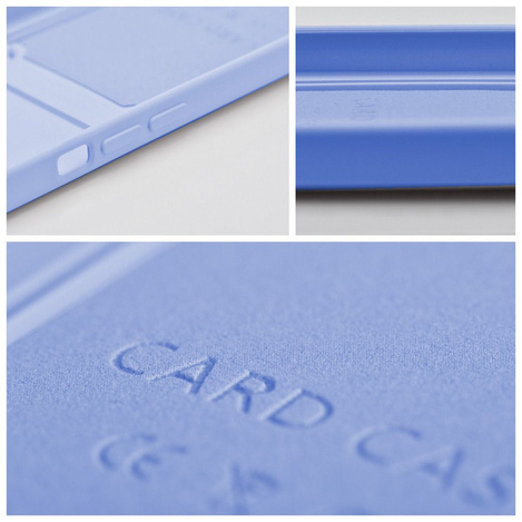 Futerał CARD CASE do XIAOMI Redmi 12 4G fioletowy