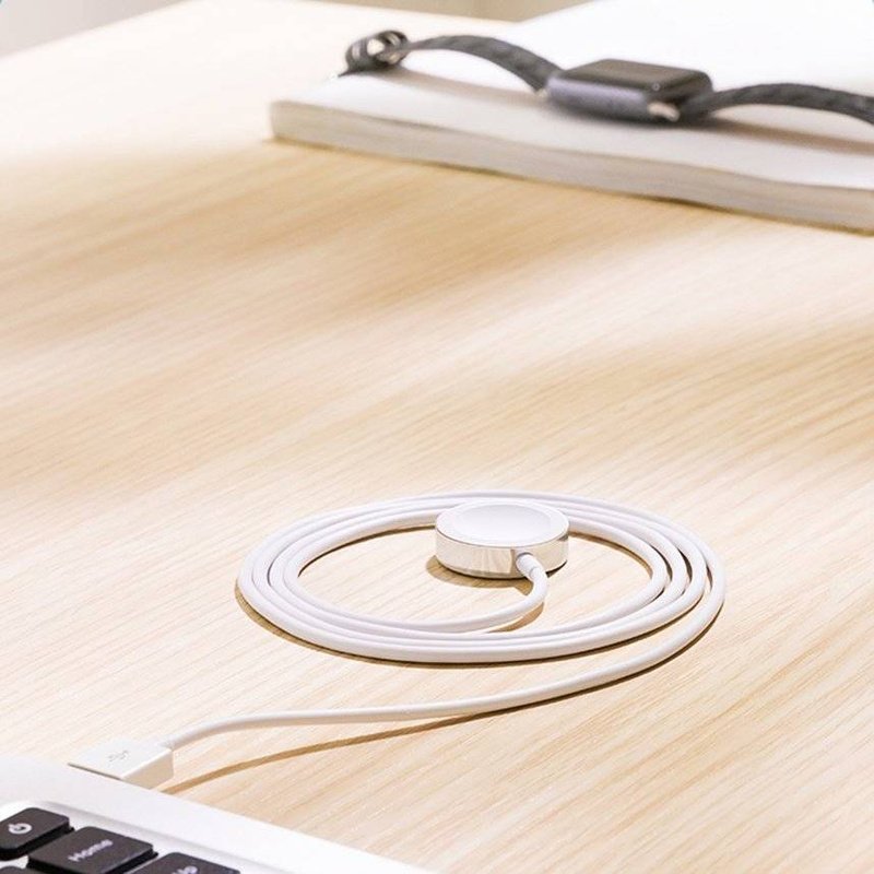 Joyroom S-IW001S induktives Ladegerät für Apple Watch mit USB-Kabel 1,2 m weiß