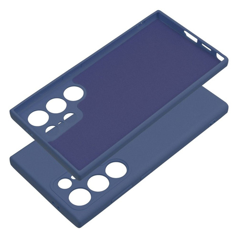 Futerał SILICONE do SAMSUNG Galaxy S24 Ultra niebieski