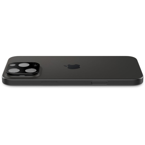 Spigen Optik. TR Camera Protector Kamera aus gehärtetem Glas (2 Stück) iPhone 14 Pro / 14 Pro Max schwarz
