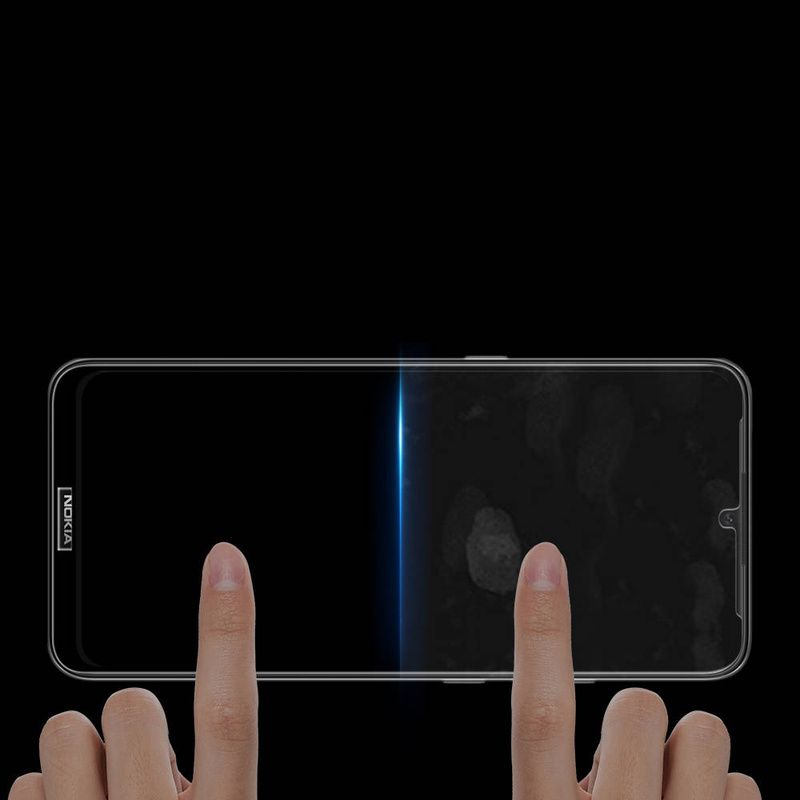Dux Ducis 10D Tempered Glass wytrzymałe szkło hartowane 9H na cały ekran z ramką Nokia 1.4 przezroczysty (case friendly)