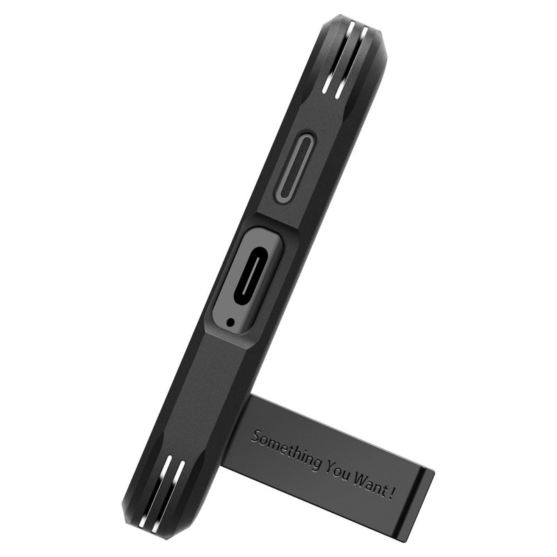 Spigen Tough Armor Hülle für Samsung Galaxy S24 – Schwarz