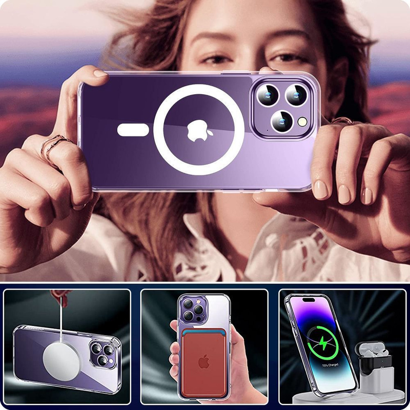 Etui SAMSUNG GALAXY S24 Tech-Protect FlexAir Hybrid MagSafe transparentne