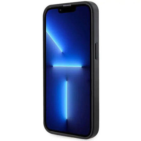 Guess GUHMP13LP4RPSK iPhone 13 Pro / 13 6,1" czarny/black hardcase 4G Printed Stripes MagSafe