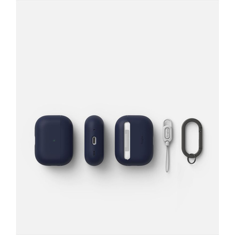 Schutzhülle APPLE AIRPODS PRO Ringke Silicone Midnight Blue