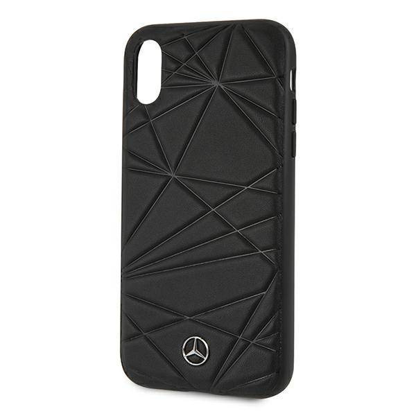 Etui IPHONE XR Mercedes Hardcase Twister (MEPERHCI61QGLBK) czarne