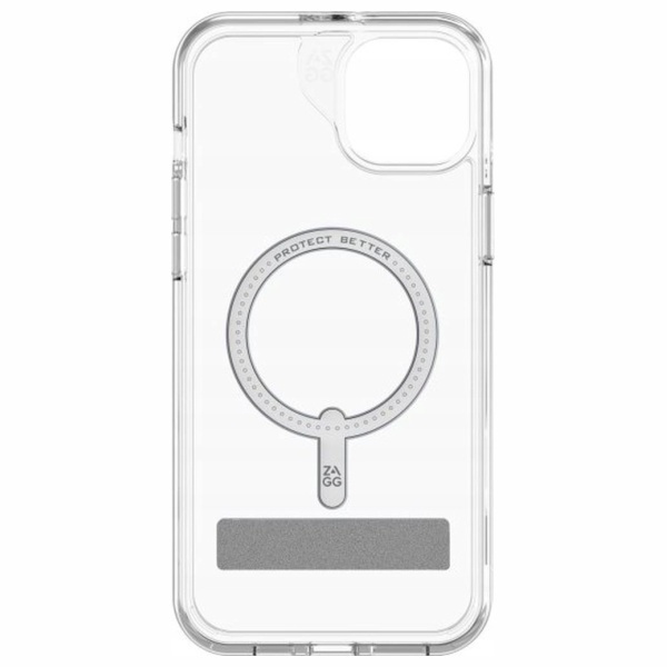 Etui ZAGG Crystal Palace Snap Kickstand   MagSafe do iPhone 15 Plus przezroczysty/clear