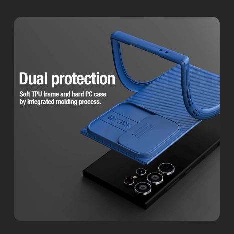 Nillkin CamShield Pro Panzerhülle mit Kameraschutz für Samsung Galaxy S24 Ultra – Grün