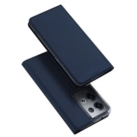Dux Ducis Skin Pro Hülle für Oppo Reno 8 Pro Flip Cover Card Wallet Stand blau